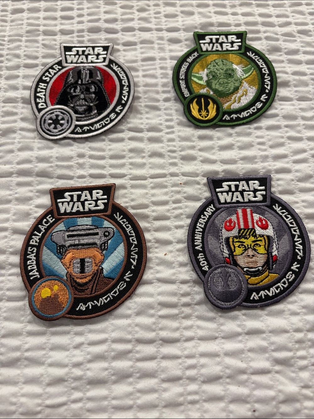 Star Wars Character Patch Set Collection